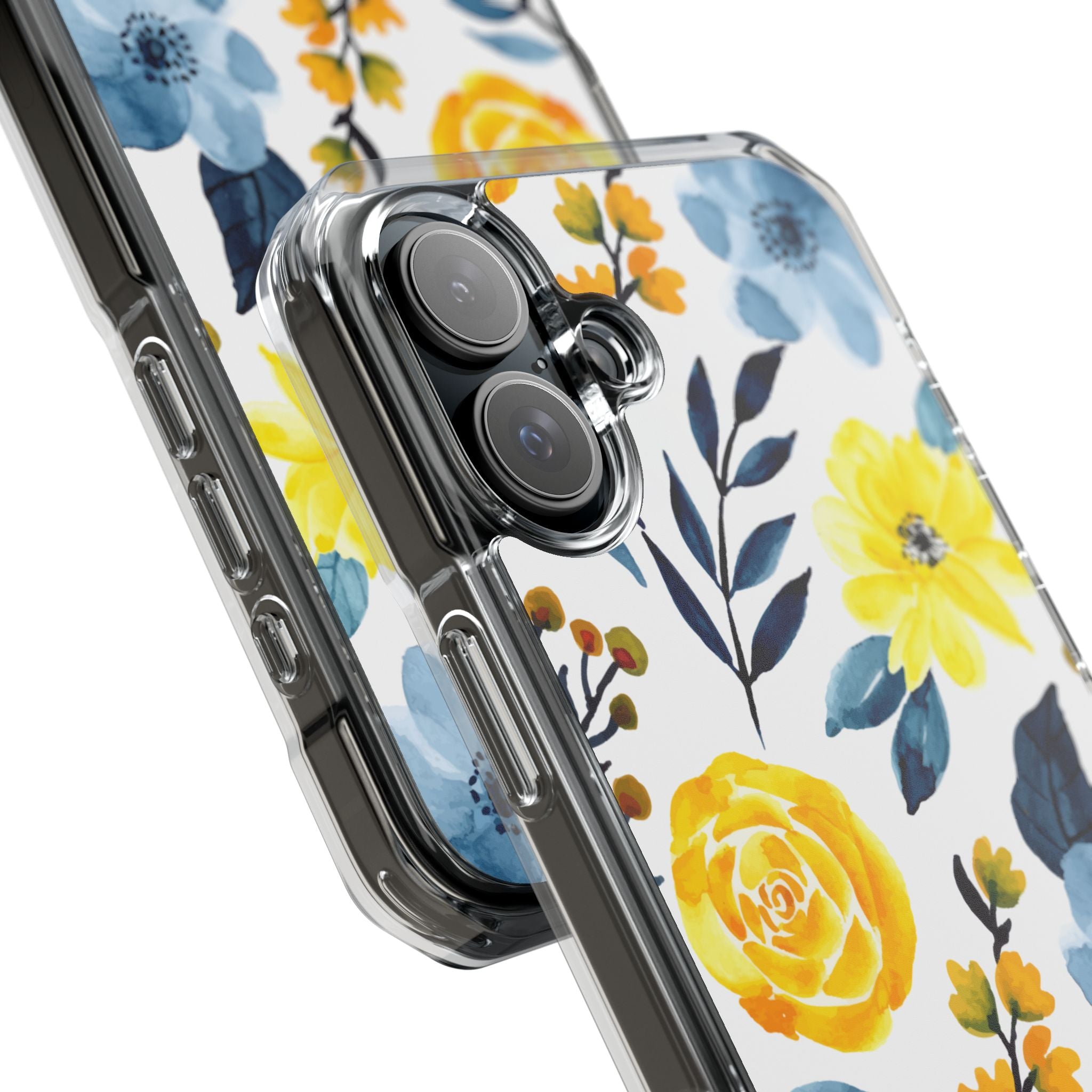 Golden Bloom iPhone 16 Plus Case - Impact