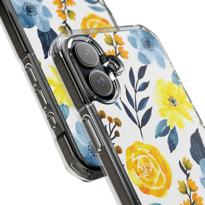 Golden Bloom iPhone 16 Plus Case - Impact