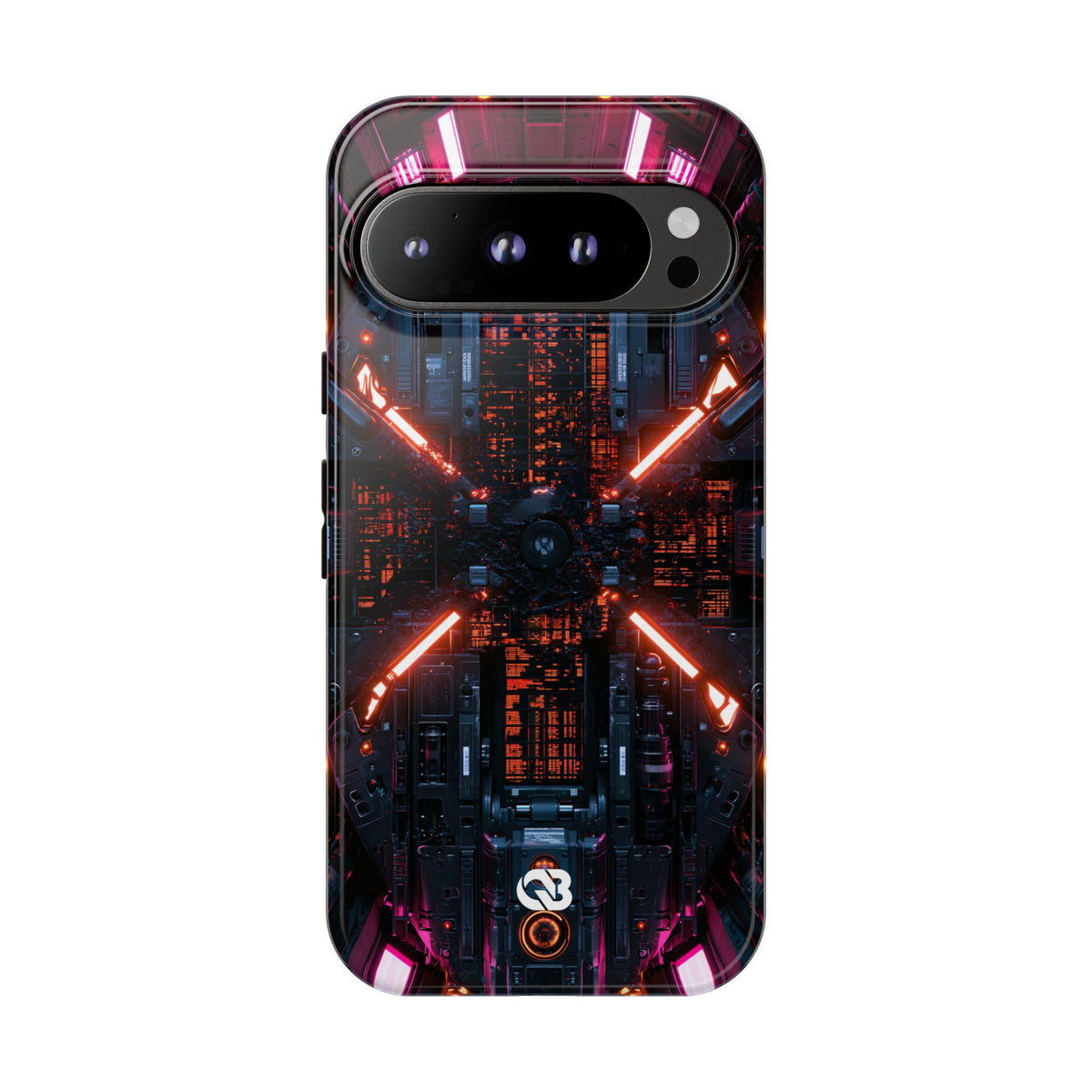 Cybernetic Reactor Core · Tough Phone Case for Pixel ·  Black