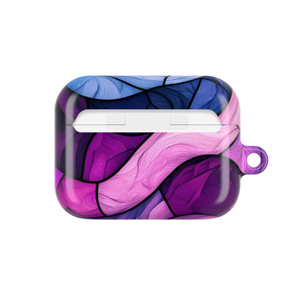 Purple Wavewood - AirPods Case