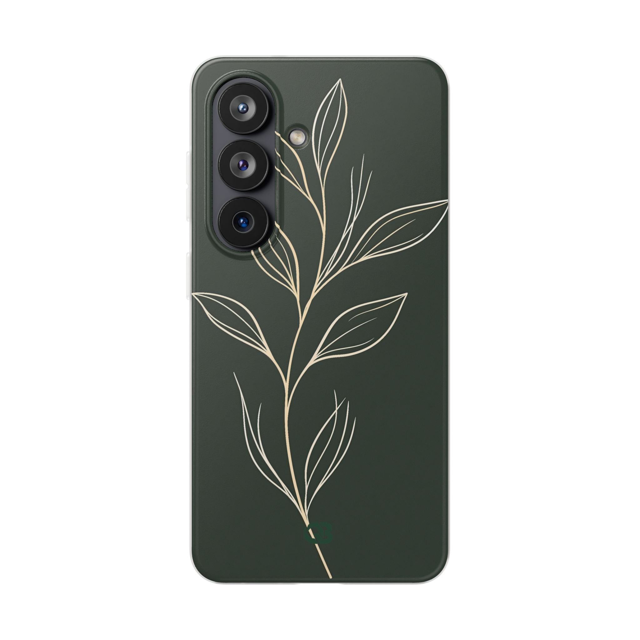 Green Lite Phone Case for Samsung - Deep Moss Willow