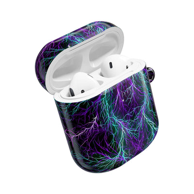 Electric Plasma Arbor · Hard Case for AirPods & AirPods Pro · Purple