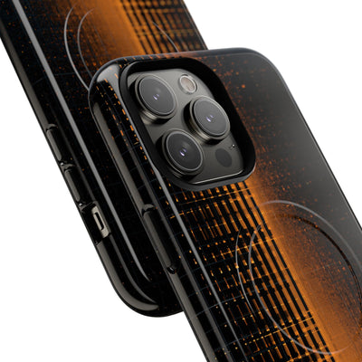 Amber Frequency · Tough 2.0 Magnetic Phone Case for iPhone · Orange