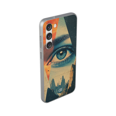 Fragmented Peak Gaze · Coque de téléphone Soft pour Samsung