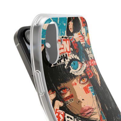 Shibuya Street Collage · Lite Phone Case for iPhone ·  Red
