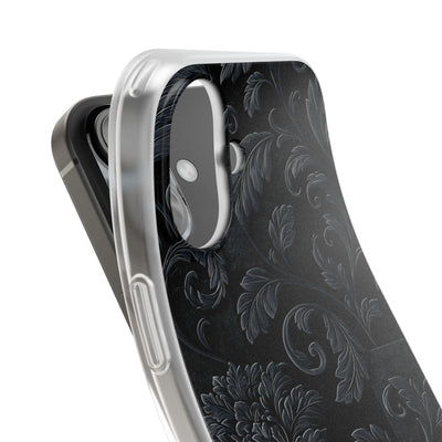 Obsidian Damask · Lite Phone Case for iPhone ·  Black