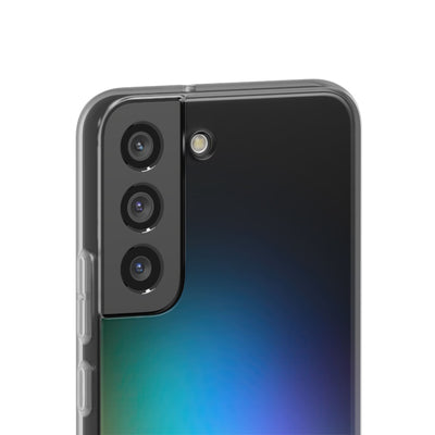 Black Lite Phone Case for Samsung - Electric Prism Grain