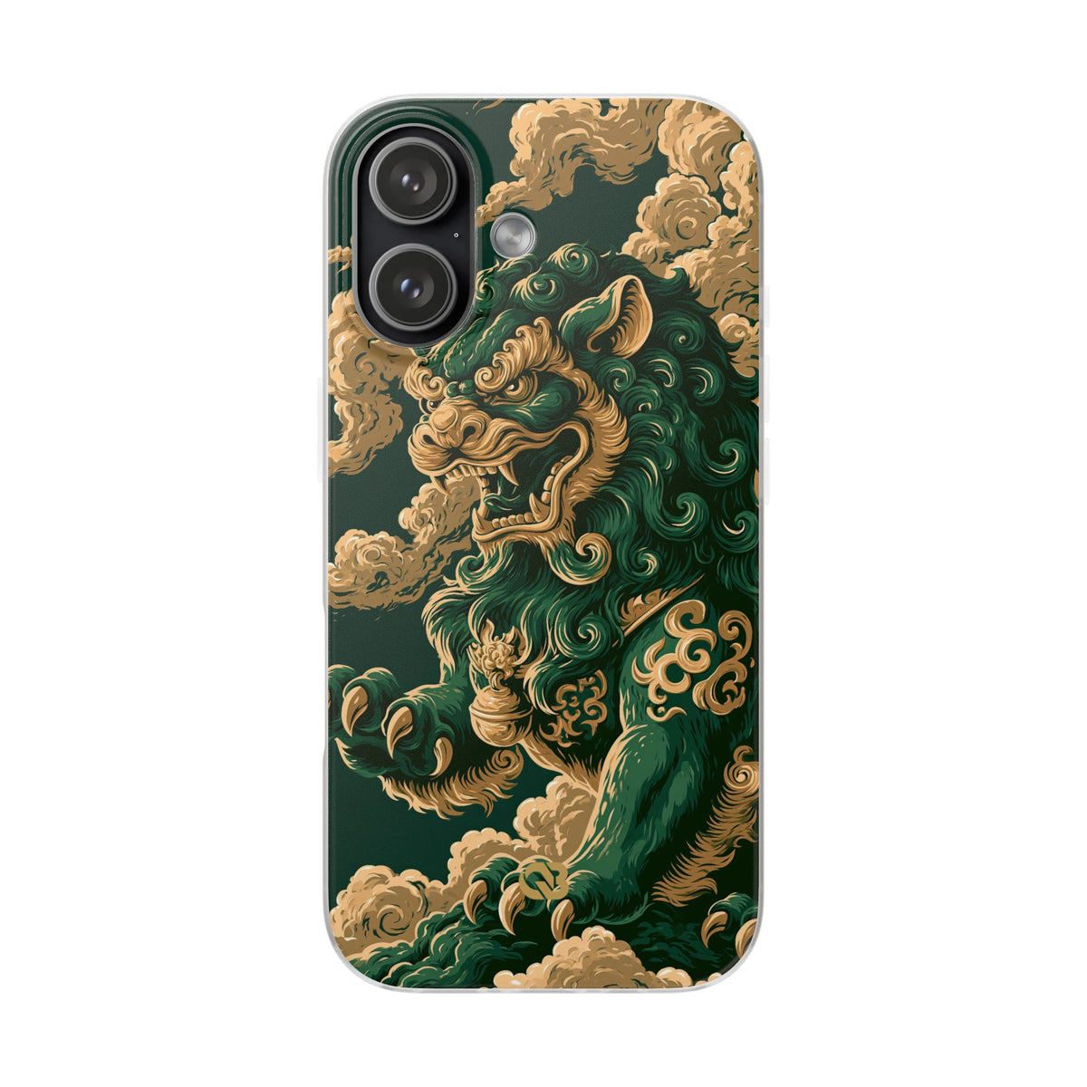 Imperial Guardian Lion · Lite Phone Case for iPhone ·  Green