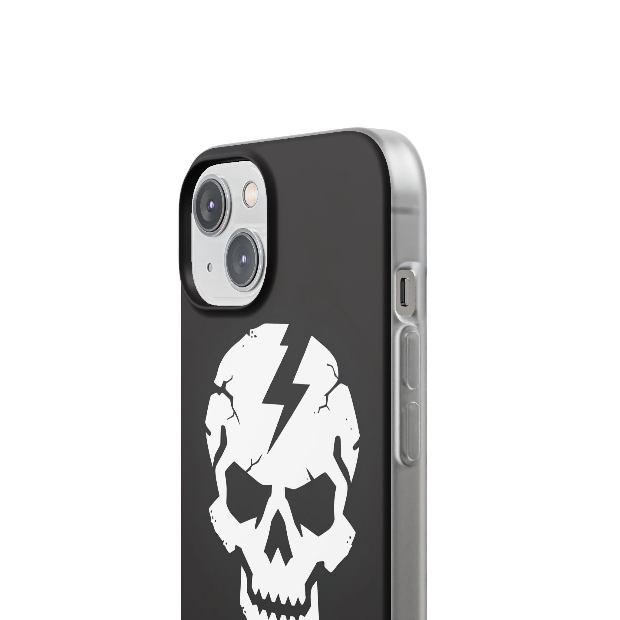 Lightning Skull iPhone 14 Case - Soft