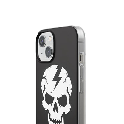 Lightning Skull iPhone 14 Case - Soft