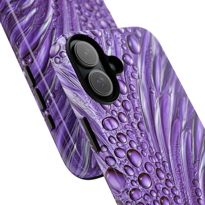 Violet Liquid Gel · Tough Phone Case for iPhone · Purple