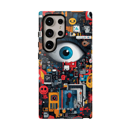 Digital Eye Blue Samsung S24 Ultra Case - Tough
