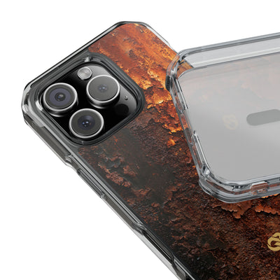 Orange Impact MagSafe Phone Case for iPhone - Oxidized Iron Crust