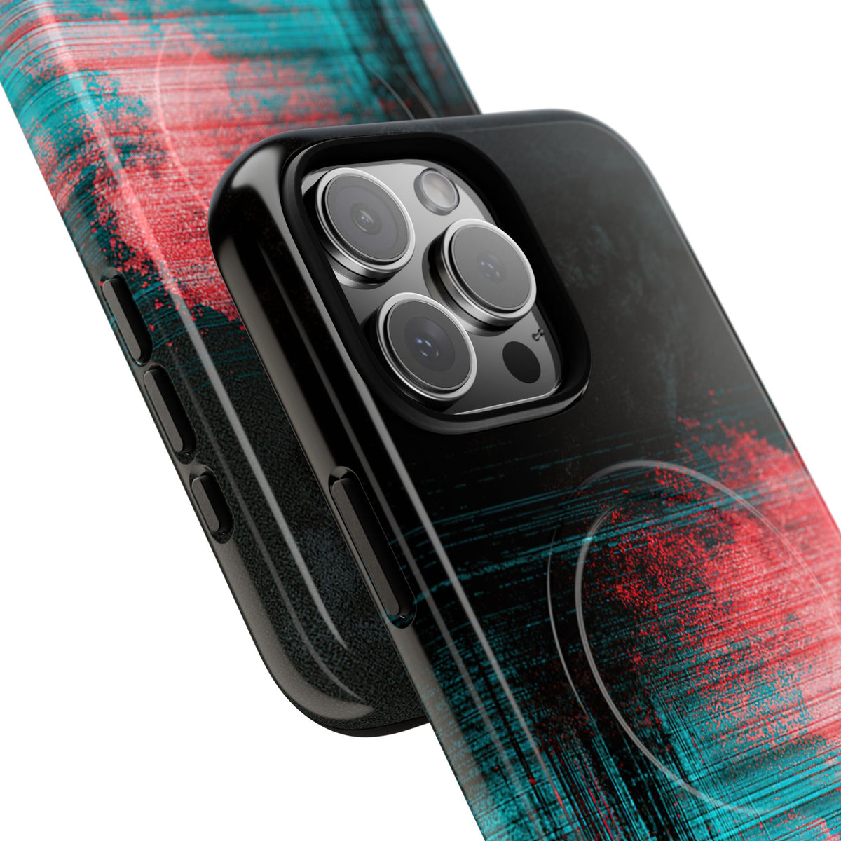 Digital Signal Drift · Tough 2.0 Magnetic Phone Case for iPhone · Black