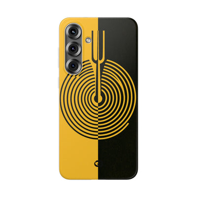 Yellow Lite Phone Case for Samsung - Voltage Sector Pulse