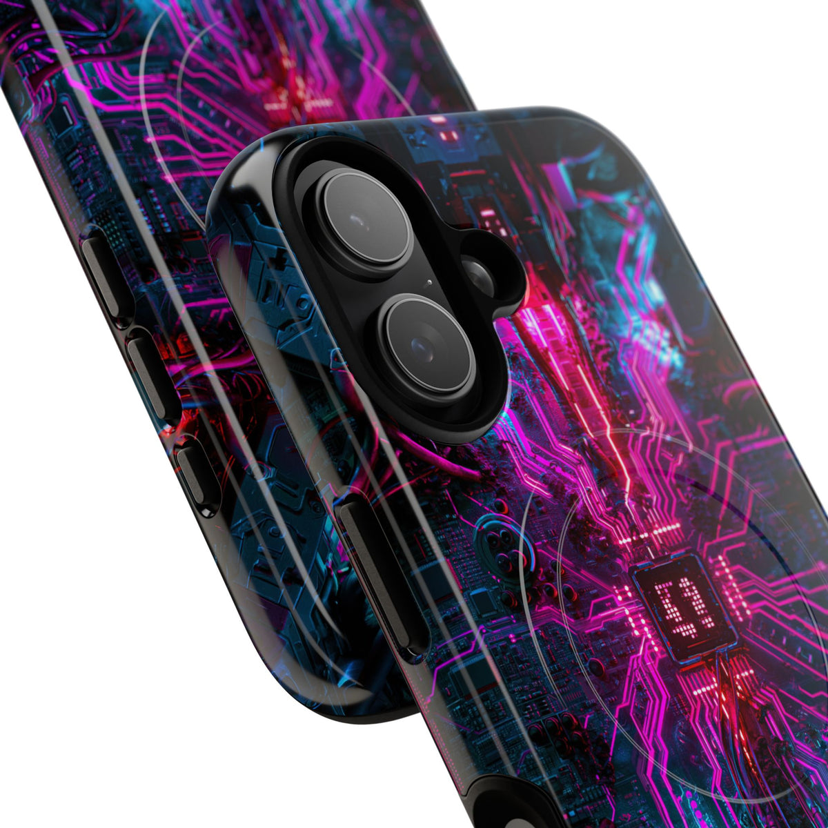 Neural Circuit Core · Tough 2.0 Magnetic Phone Case for iPhone · Black