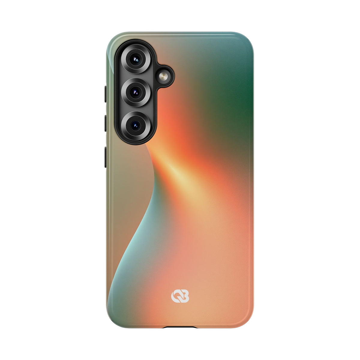 Radiant Contour · Tough Phone Case for Samsung · Orange