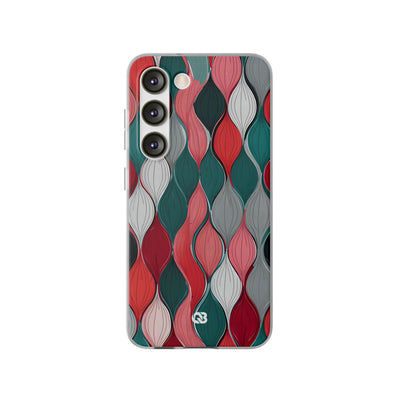 Slate Rose Ripple · Soft Phone Case for Samsung