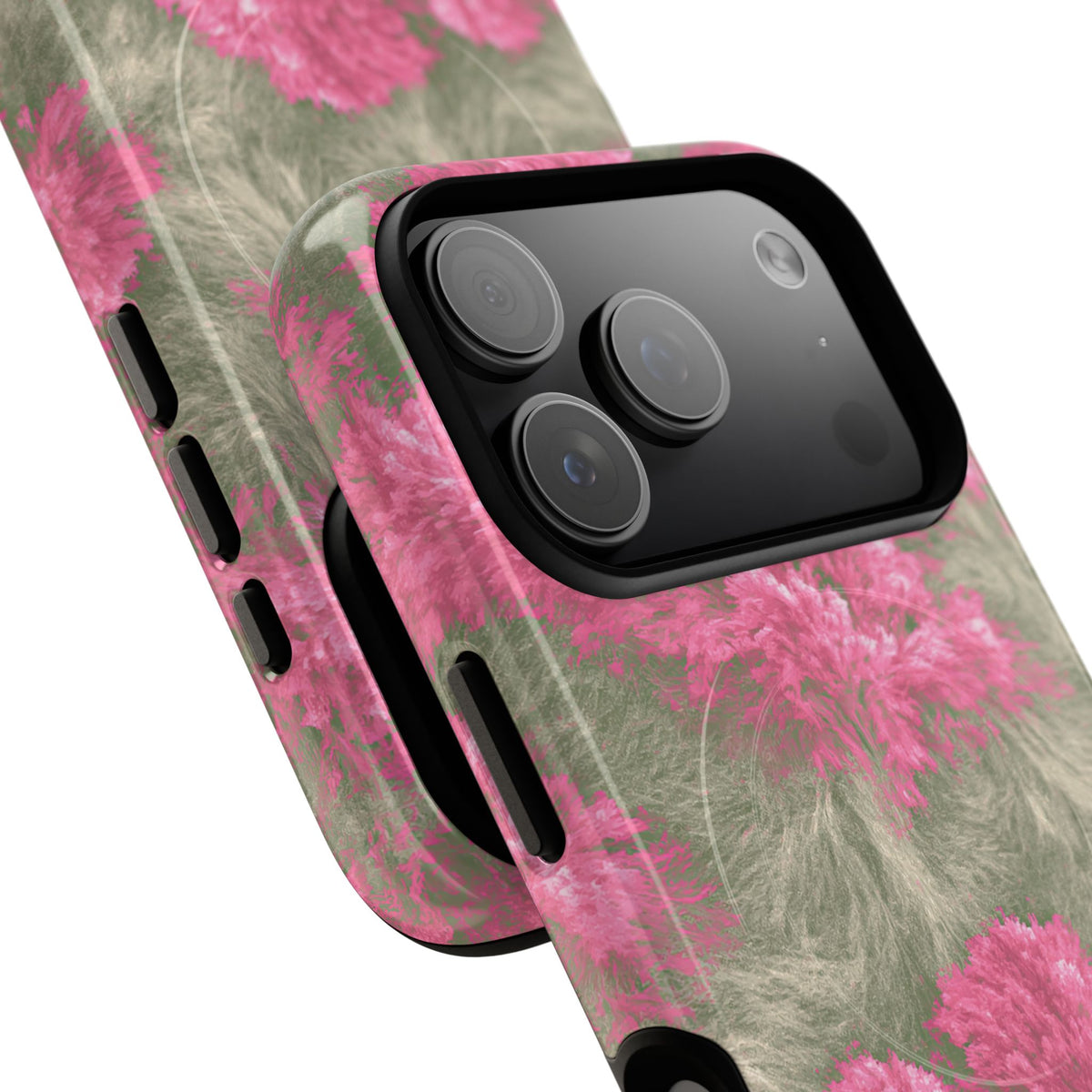 Digital Blossom · Tough 2.0 Magnetic Phone Case for iPhone · Pink