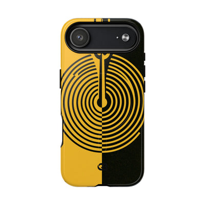 Yellow Tough 2.0 Magsafe Phone Case for iPhone - Voltage Sector Pulse
