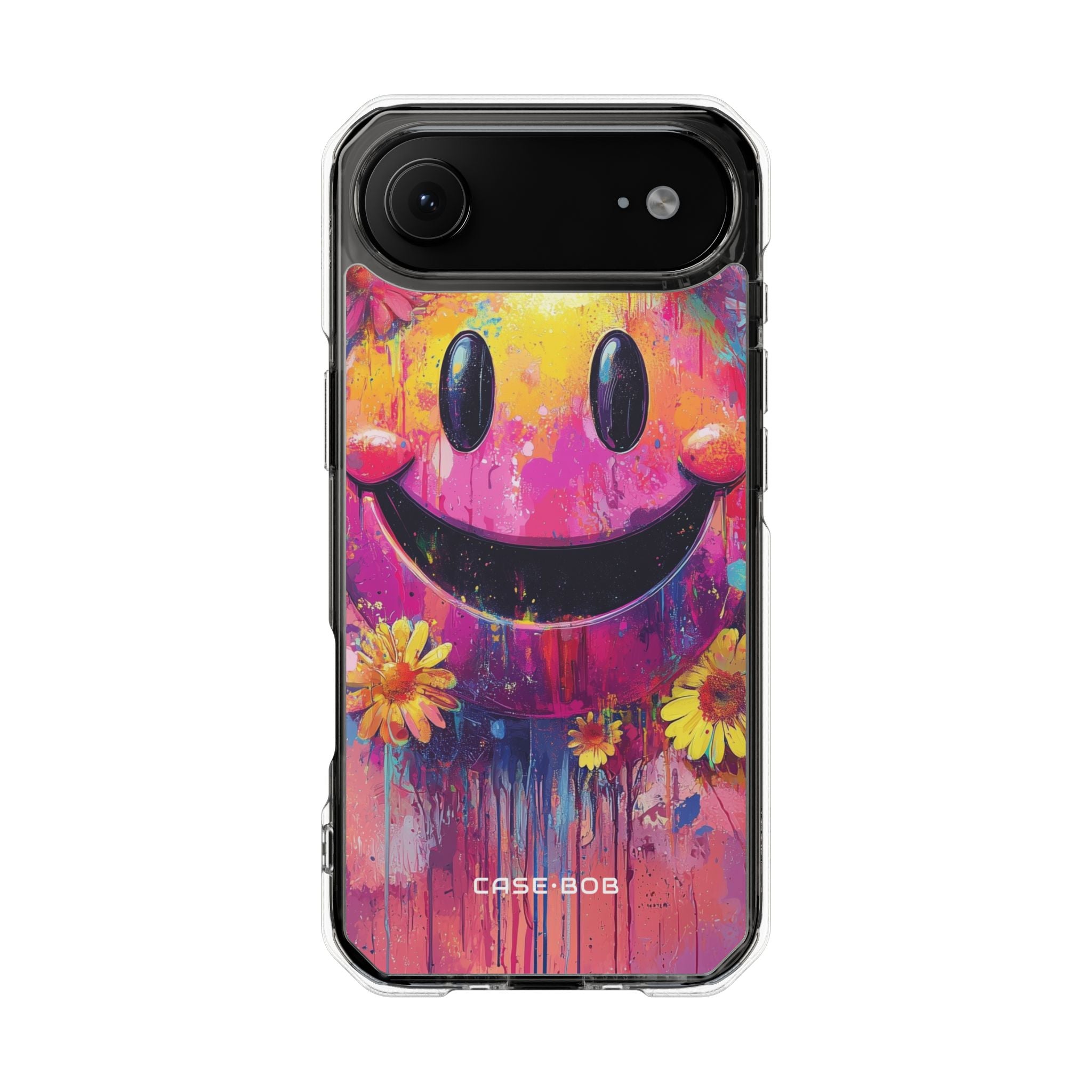Smiley Bloom Drip iPhone 17 Air Case - Impact