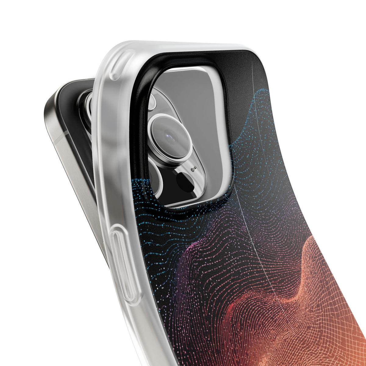 Spectral Elevation · Lite Phone Case for iPhone ·  Orange