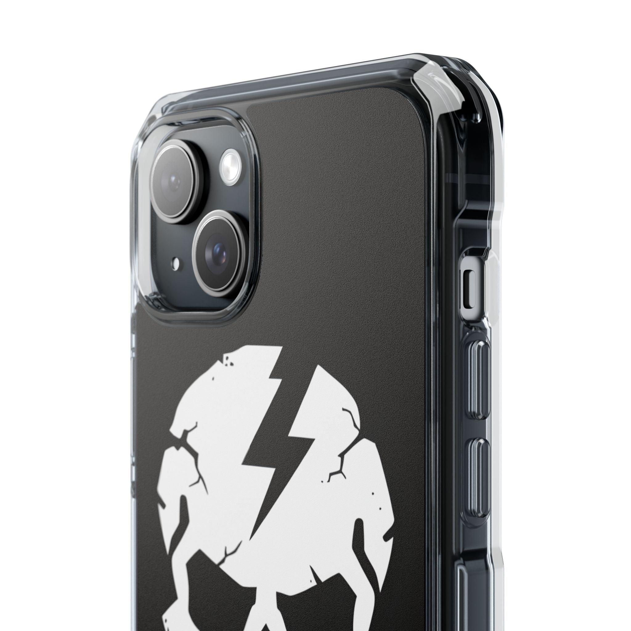 Lightning Skull iPhone 15 Plus Case - Impact