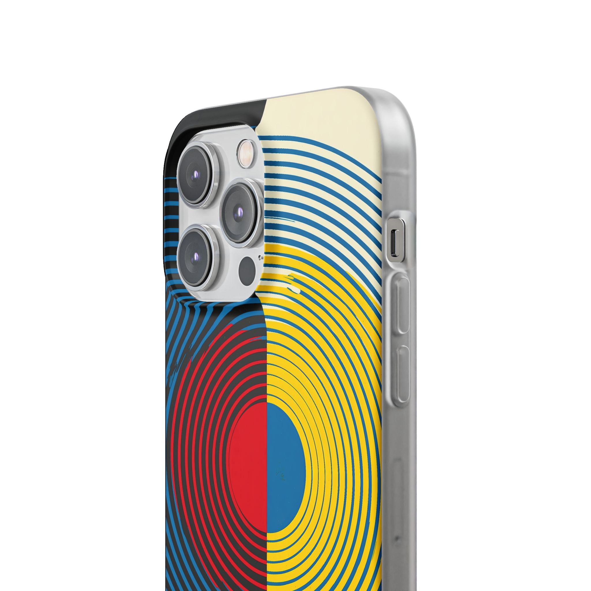 Blue Lite Phone Case for iPhone - Primary Circuit Orbit