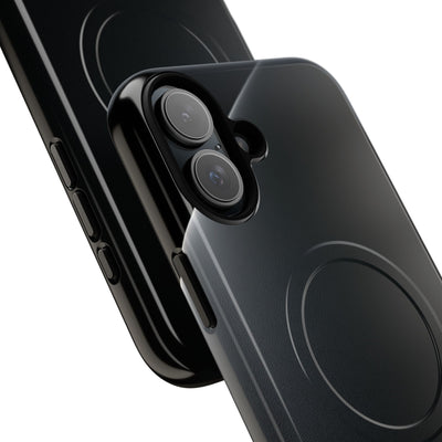 Black Tough 2.0 Magsafe Phone Case for iPhone - Obsidian Lunar Arch