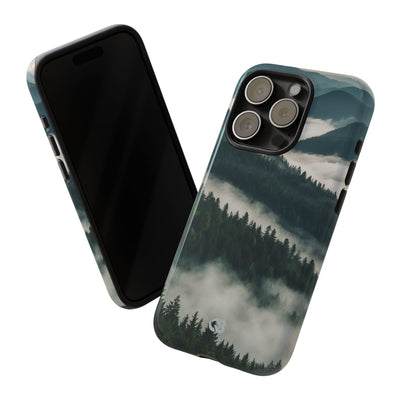 Misty Pine Peaks · Tough Phone Case for iPhone