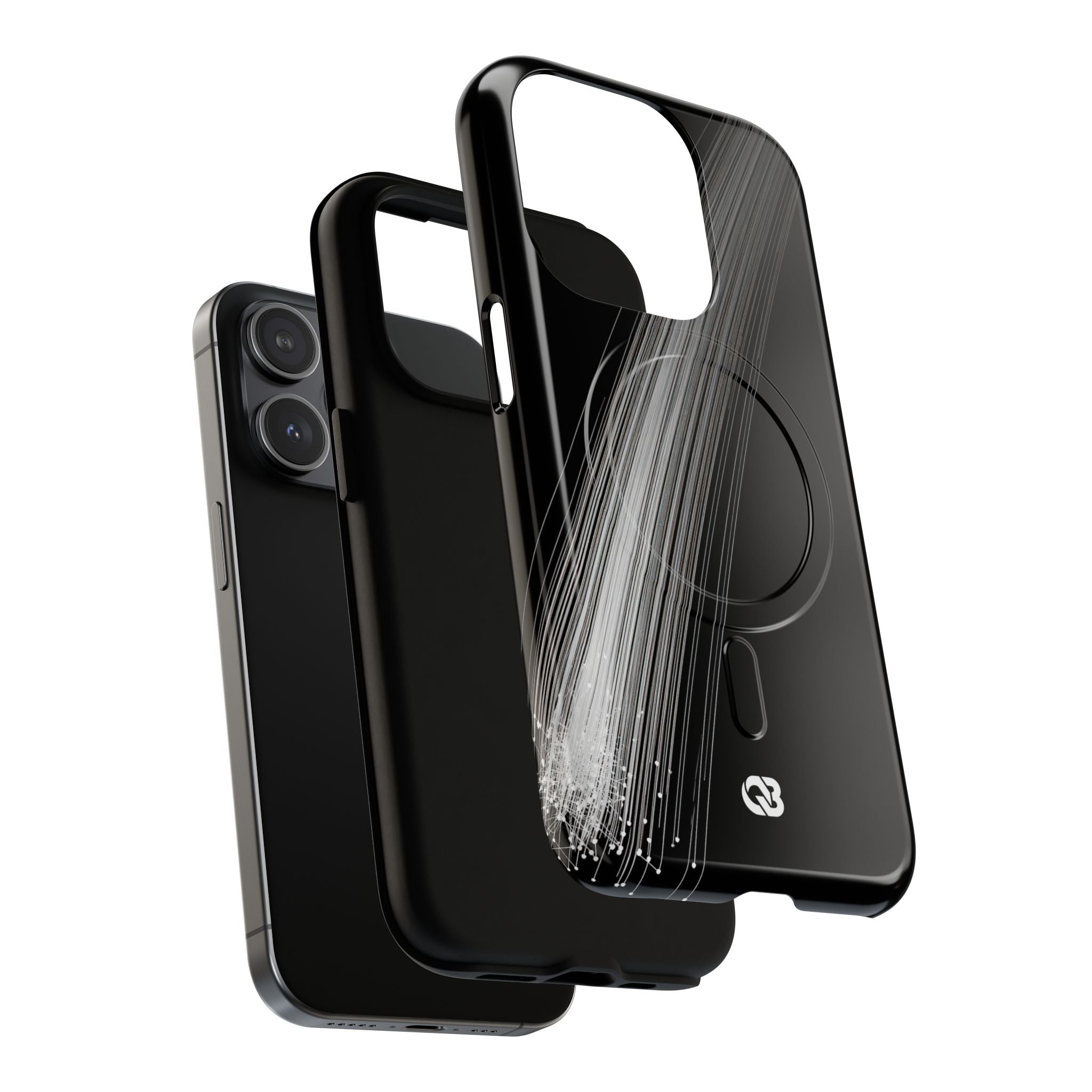 Black Tough 2.0 Magsafe Phone Case for iPhone - Linear Velocity Beam