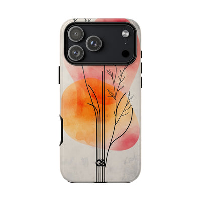 Crimson Bloom Lineage · Tough Phone Case for iPhone