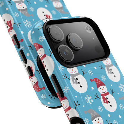 Snowman Parade iPhone 17 Pro Case - Tough+ - CASE•BOB