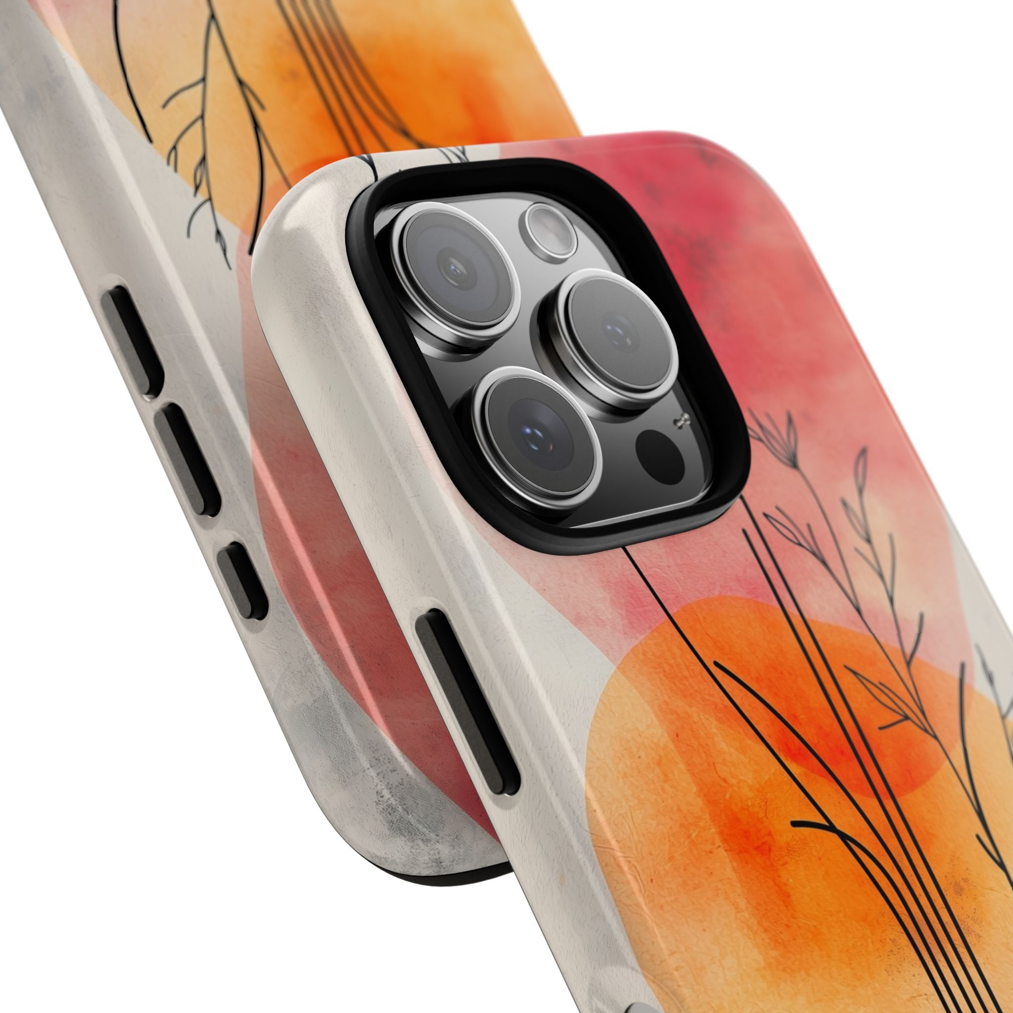 Crimson Bloom Lineage · Tough Phone Case for iPhone