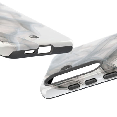 Vapor Noir · Tough Phone Case for Samsung · White