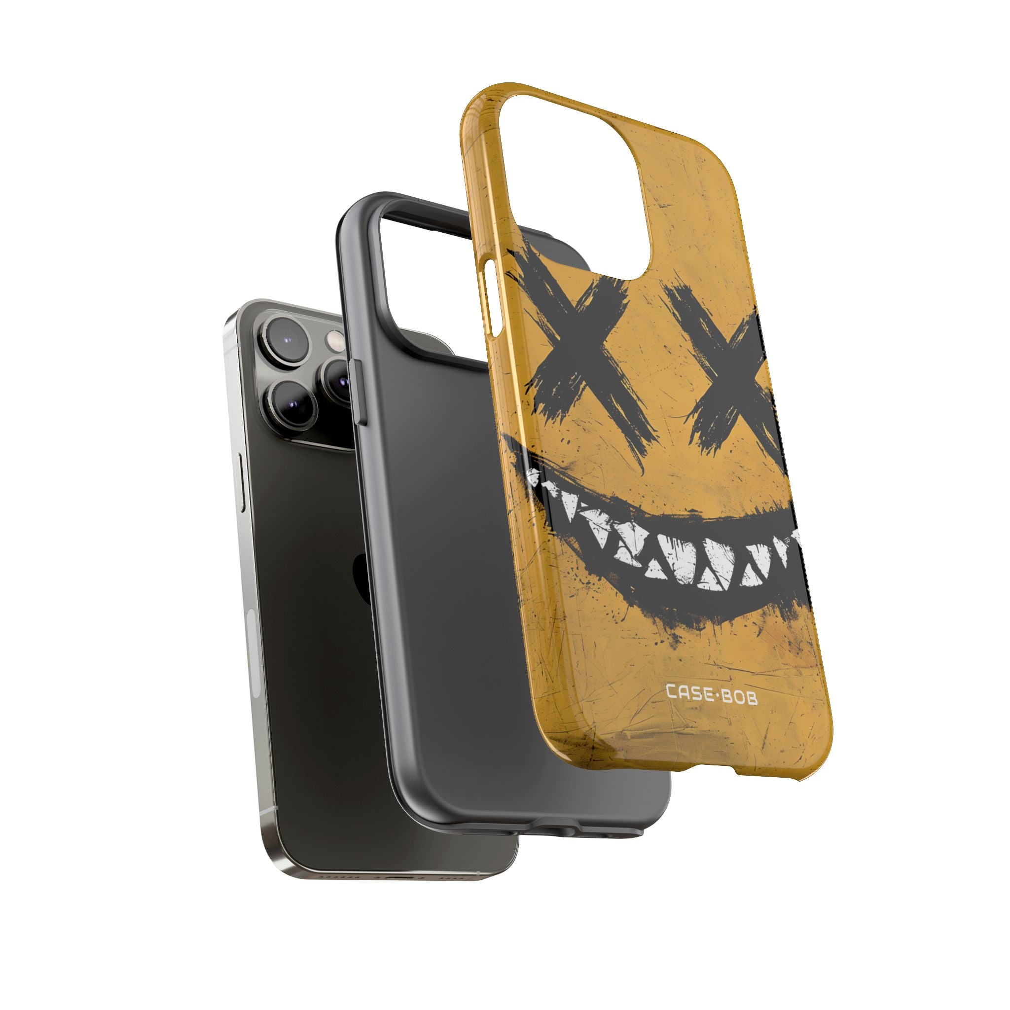 Grov Smile Gul iPhone 14 Pro Max Cover - Tough
