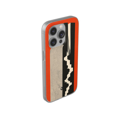 Orange Lite Phone Case for iPhone - Orange Monolith Rift