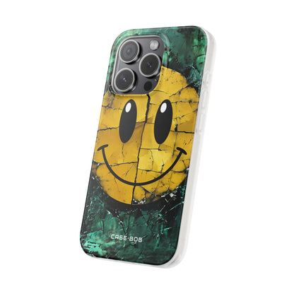 Zerbrochener Smiley iPhone 15 Pro Case - Soft