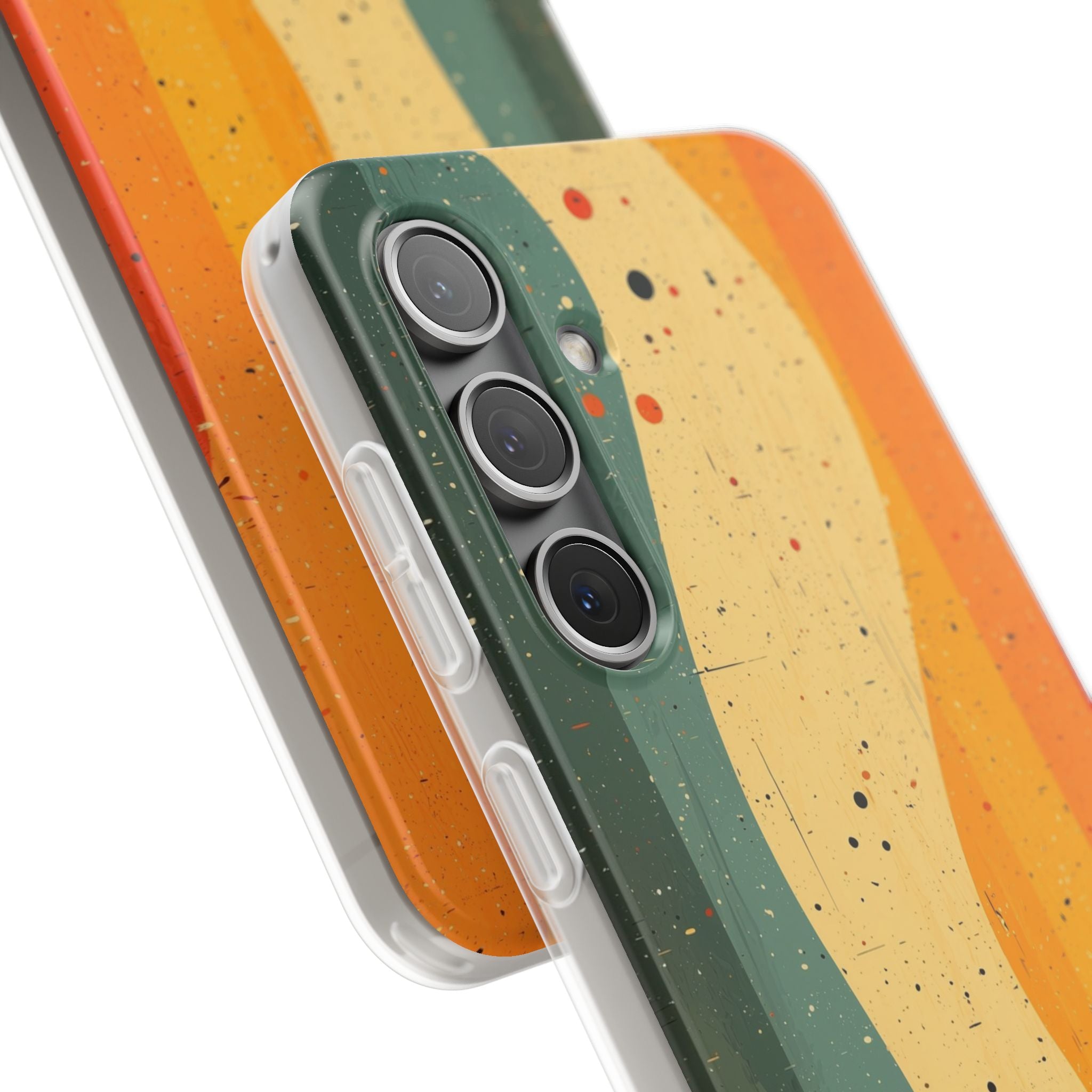 Wavy Forest Veil Samsung S24 -pehmeä suojakotelo