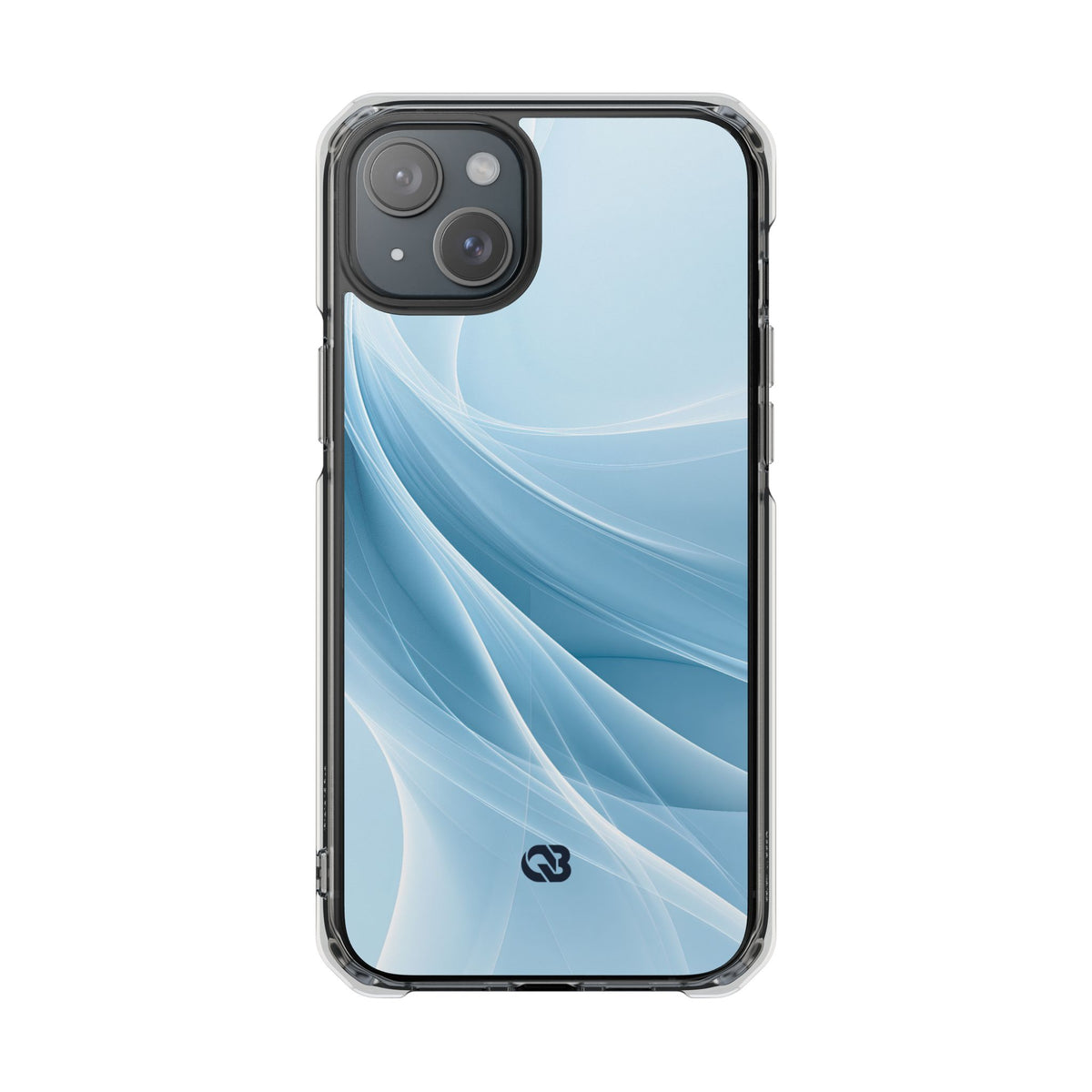 Azure Horizon · Clear Impact Magnetic Phone Case for iPhone ·  Blue