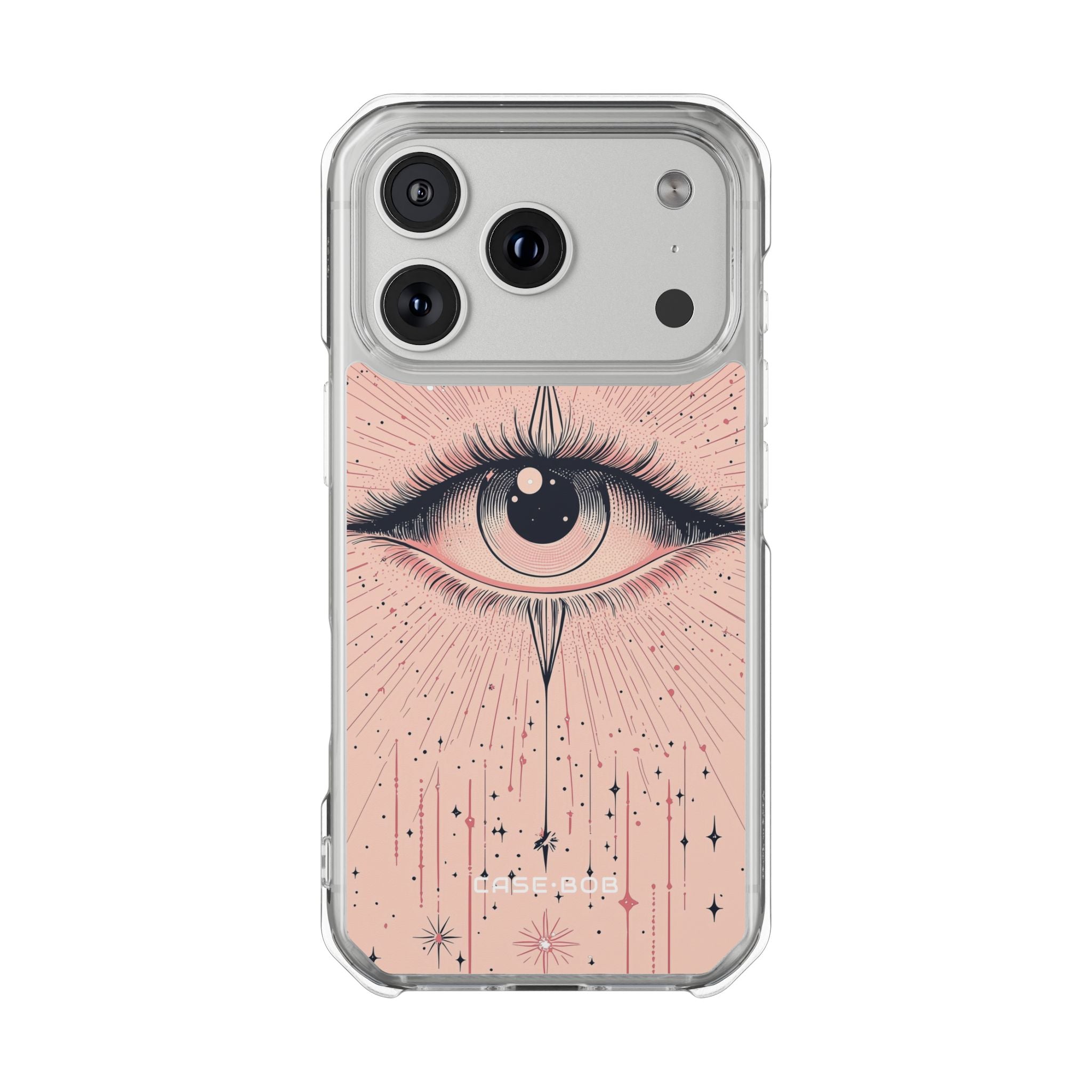 Cosmic Pink Eye iPhone 17 Pro Cover - Impact
