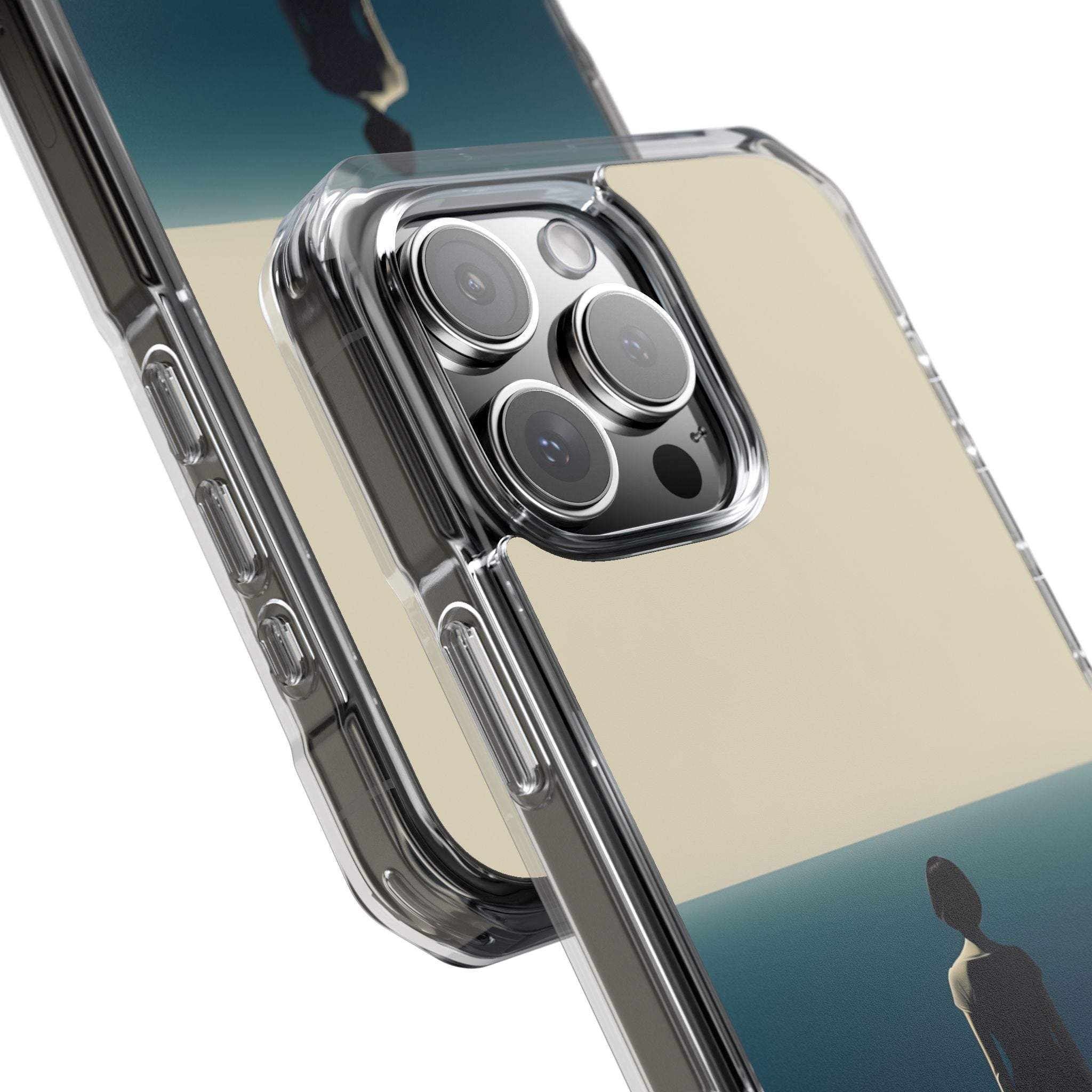 Solitary Blue Horizon · Impact Hoesje voor iPhone · Magsafe