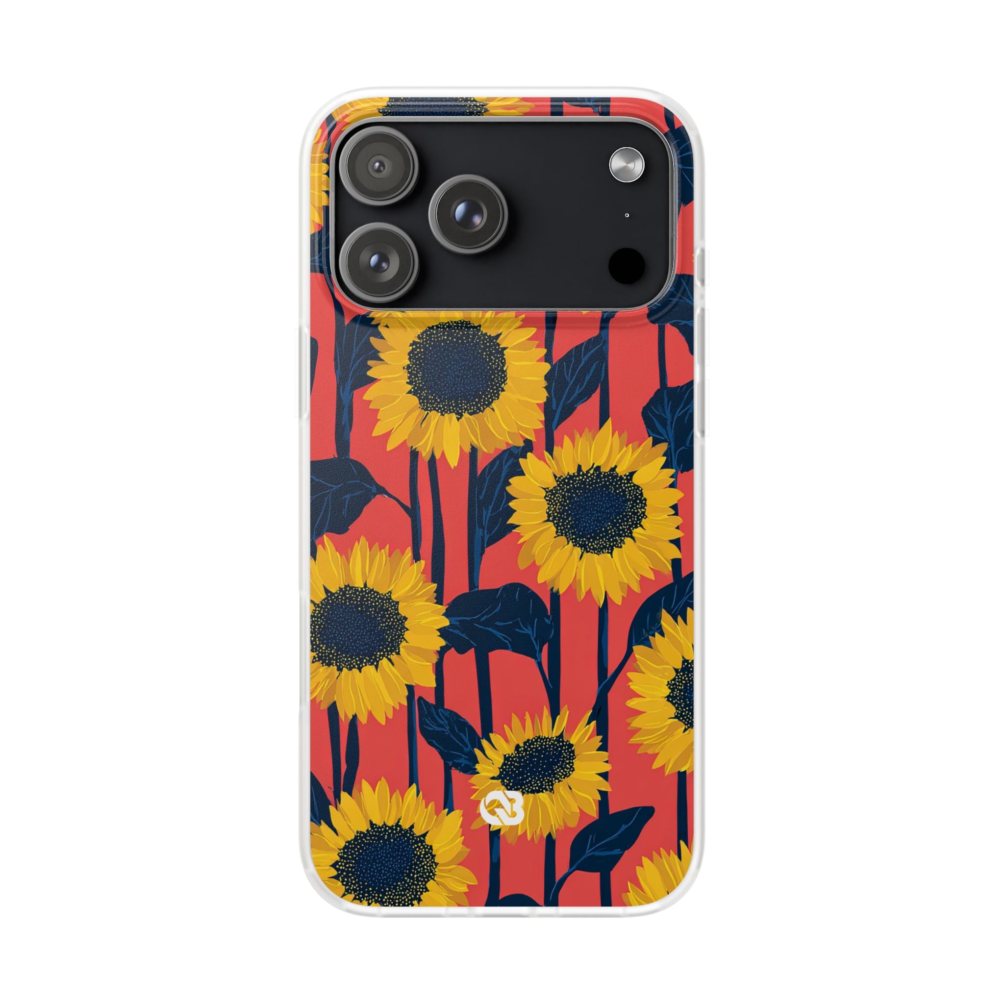 Solar Navy Bloom · Soft Handyhülle für iPhone