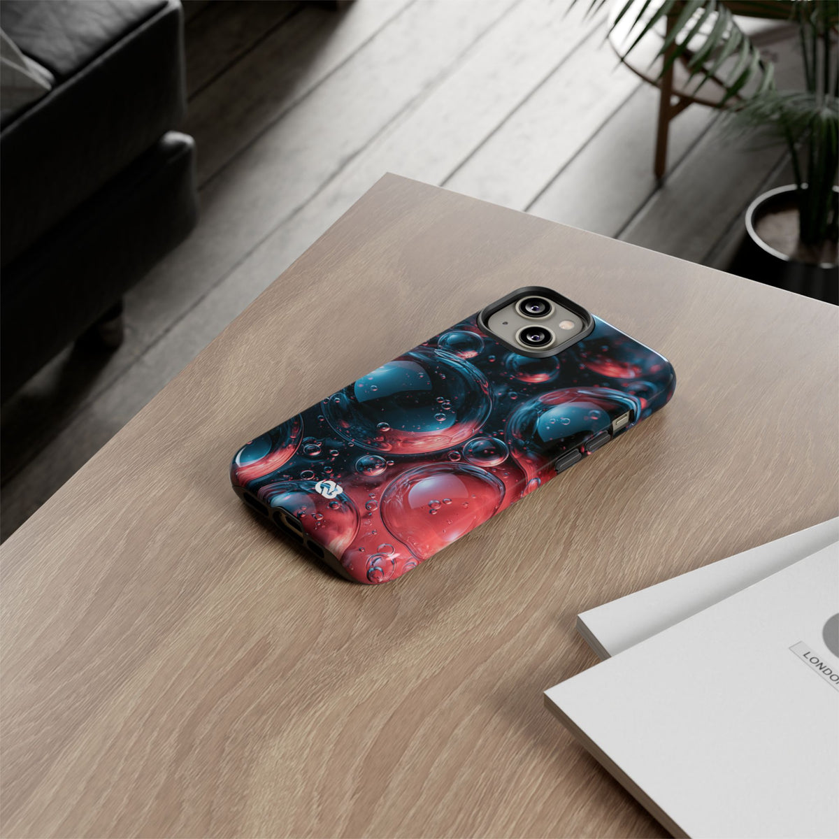 Aqua Gel Spheres · Tough Phone Case for iPhone · Blue