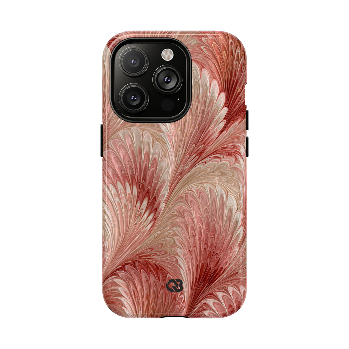 Blush Petal Plume · Tough 2.0 Magnetic Phone Case for iPhone · Pink