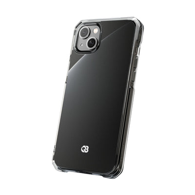 Obsidian Horizon · Clear Impact Magnetic Phone Case for iPhone ·  Black