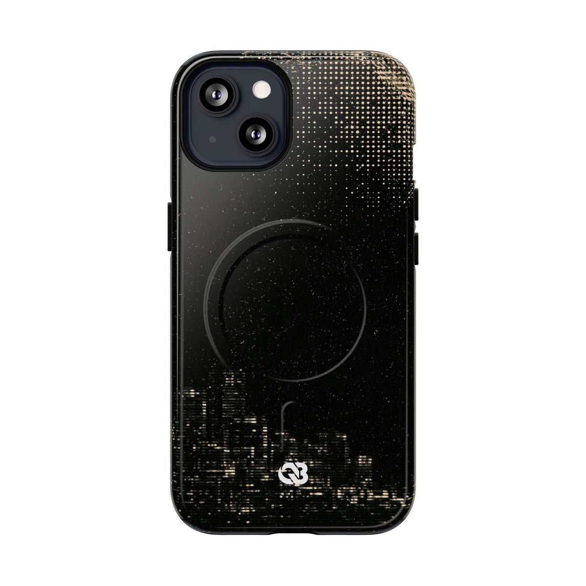 Lunar Metropolis Nocturne · Tough 2.0 Magnetic Phone Case for iPhone · Black