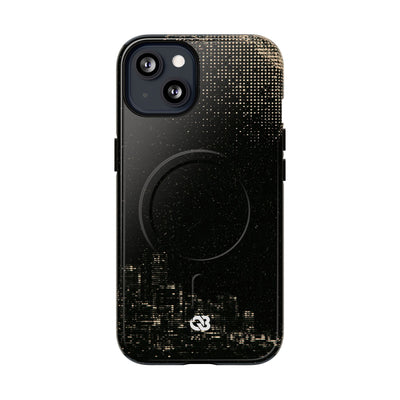 Lunar Metropolis Nocturne · Tough 2.0 Magnetic Phone Case for iPhone · Black