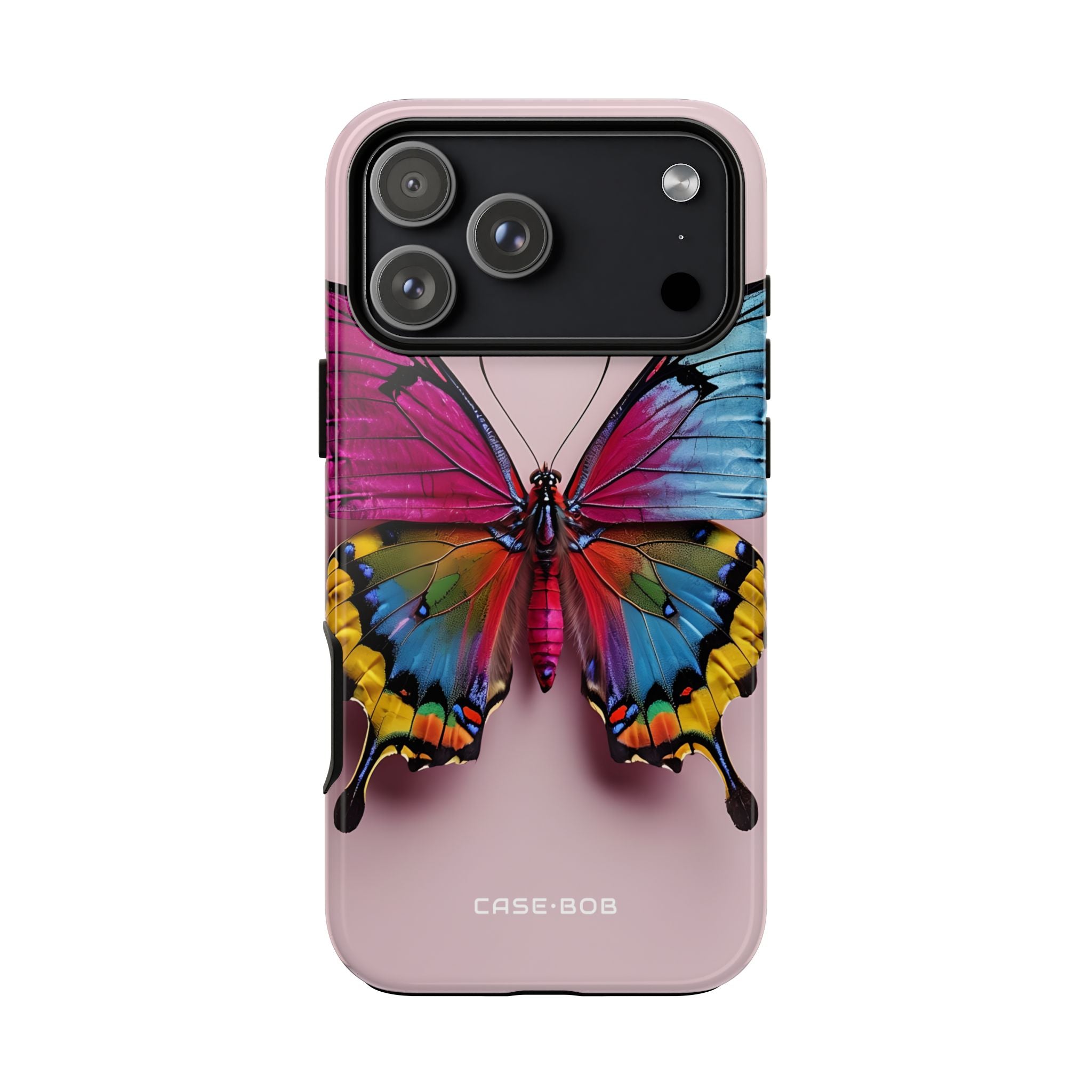 Vivid Butterfly iPhone 17 Pro Max Case - Tough - CASE•BOB