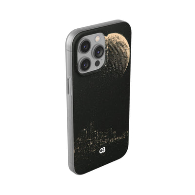 Lunar Metropolis Nocturne · Lite Phone Case for iPhone ·  Black